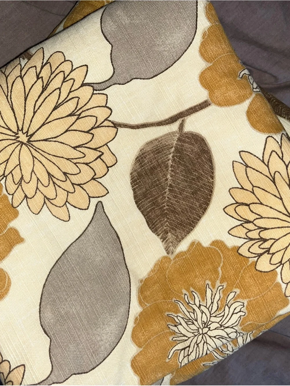 World Market Emma Floral Curtains 48x96 Lined Set of 2 Retro Boho